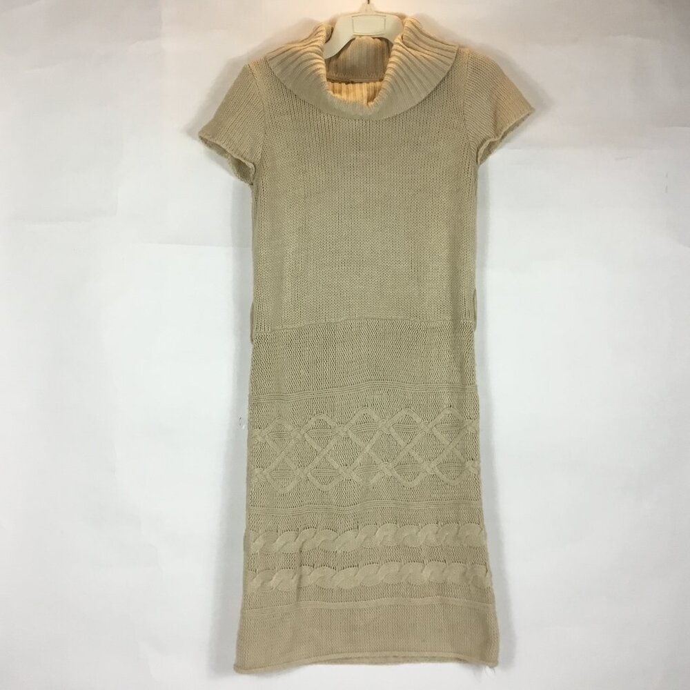 (PO) Pink Rose, Cream Sweater Tank Top